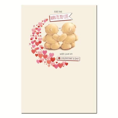 Man In My Life Forever Friends Valentines Day Card